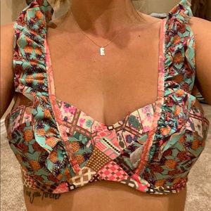 Maaji pineapple bikini top